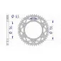 AFAM aluminium rear sprocket 520 pitch for HUSQVARNA WR 125, GAS GAS EC 200, SHERCO SEF 250 and BETA RR 400 1985-2023