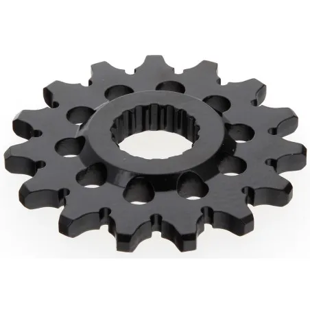 ART steel front sprocket 15T, 520 pitch for HONDA CR 250, CRF 450 and HM CRM F 450 R SUPERMOTO, MOTARD 450 1988-2024