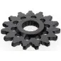 ART steel front sprocket 15T, 520 pitch for HONDA CR 250, CRF 450 and HM CRM F 450 R SUPERMOTO, MOTARD 450 1988-2024
