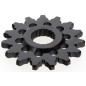 Piñón de acero ART 15 dientes, paso 520 para HONDA CR 250, CRF 450 y HM CRM F 450 R SUPERMOTO, MOTARD 450 de 1988 a 2024