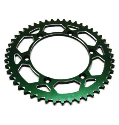 Couronne alu ART 51 dents, pas 520 pour KAWASAKI KDX 200, KX 125, KX 250, KXF 250, KXF 450 et SUZUKI RMZ 250 de 1983 à 2022