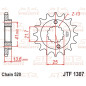 JT SPROCKETS steel front sprocket 15T, 520 pitch for HONDA XR 650 2000-2007