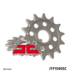 JT SPROCKETS Ritzel Stahl Teilung 520 für YAMAHA YZF 250, FANTIC XE 125, GAS GAS ECF 250 und RIEJU MARATHON 250 2001-2027