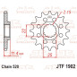 JT SPROCKETS steel front sprocket 520 pitch for KTM, HUSQVARNA, GAS GAS and CF MOTO 1988-2027 - JTF1902.1