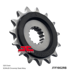 JT SPROCKETS steel front sprocket 520 pitch for KTM, HUSQVARNA, GAS GAS and CF MOTO 1988-2027 - JTF1902.1