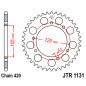 Couronne acier JT SPROCKETS pas 420 pour RIEJU MRT 50, GILERA RCR 50, APRILIA RX 50 et YAMAHA DT 50 de 1995 à 2026 Couronne acier JT SPROCKETS pas 420 pour RIEJU MRT 50, GILERA RCR 50, APRILIA RX 50 et YAMAHA DT 50 de 1995 à 2026