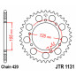 Couronne acier JT SPROCKETS pas 420 pour RIEJU MRT 50, GILERA RCR 50, APRILIA RX 50 et YAMAHA DT 50 de 1995 à 2026 Couronne acier JT SPROCKETS pas 420 pour RIEJU MRT 50, GILERA RCR 50, APRILIA RX 50 et YAMAHA DT 50 de 1995 à 2026