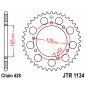 JT SPROCKETS Kettenrad Stahl Teilung 428 für DERBI SENDA 125 SM, HM CRE 50 BAJA, RIEJU TANGO 125 und VENT BAJA 50 2003-2025