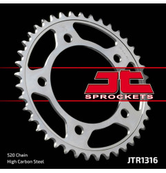 Corona de acero JT SPROCKETS paso 520 para HONDA CRF 50 de 2022