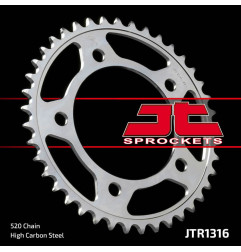 Couronne acier JT SPROCKETS pas 520 pour HONDA CRF 50 de 2022
