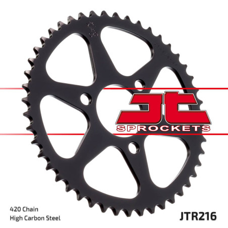 JT SPROCKETS steel rear sprocket 45T, 420 pitch for HUSQVARNA TE 610 1998-2009
