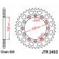 Corona de acero JT SPROCKETS paso 520 para HONDA NX 250, NX 250 2, XL 250 S, XL 600, XR 500 y YAMAHA WRF 250, WRF 450
