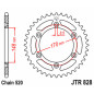 JT SPROCKETS steel rear sprocket 520 pitch for SUZUKI DR 600 S, DR 650 R DAKAR, DR 650 RS, DR 800 S, TS 250 X 1983-1997