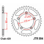 Corona de acero JT SPROCKETS paso 420 para KTM SX 60, SX 65 y HUSQVARNA TC 65 de 1998 a 2024 Corona de acero JT SPROCKETS paso 420 para KTM SX 60, SX 65 y HUSQVARNA TC 65 de 1998 a 2024