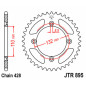 Couronne acier JT SPROCKETS pas 428 pour KTM SX 105, SX 85, HUSQVARNA TC 85 et GAS GAS MC 85 de 2004 à 2025