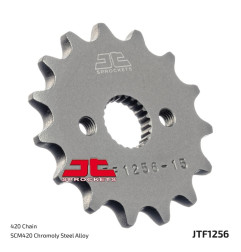 Piñón de acero JT SPROCKETS paso 420 para HONDA CR 80, CR 85, CRF 50, CRF 70, XR 50 de 1986 a 2027