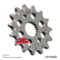 Pignon acier JT SPROCKETS 15 dents, pas 420 pour HONDA CRF 150 de 2007 à 2027