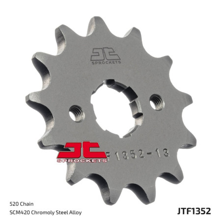 JT SPROCKETS Ritzel Stahl Teilung 520 für HONDA TRX 300 EX SPORTRAX 2WD, TRX 300 FOURTRAX 2WD, TRX 300 FW FOURTRAX 4WD 1986-2008