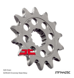 Pignon acier JT SPROCKETS 13 dents, pas 520 pour SUZUKI RMZ 250 de 2013 à 2027