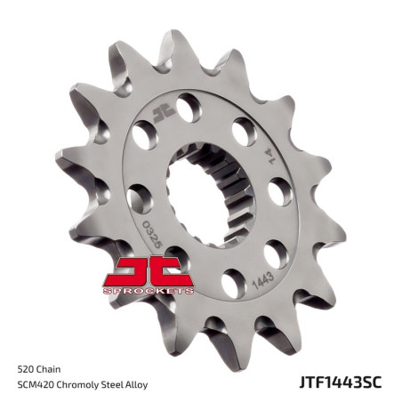 JT SPROCKETS steel front sprocket 520 pitch for SUZUKI RMZ 450 2013-2027