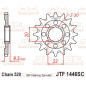 Piñón de acero JT SPROCKETS paso 520 para KAWASAKI KX 250, KXF 250 de 2006 a 2023 Piñón de acero JT SPROCKETS paso 520 para KAWASAKI KX 250, KXF 250 de 2006 a 2023