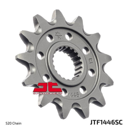 JT SPROCKETS steel front sprocket 520 pitch for KAWASAKI KX 250, KXF 250 2006-2023