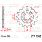 JT SPROCKETS Ritzel Stahl Teilung 520 für KAWASAKI KLX 450, KX 450, KX 450 X, KXF 450 2006-2027 JT SPROCKETS Ritzel Stahl Teilung 520 für KAWASAKI KLX 450, KX 450, KX 450 X, KXF 450 2006-2027