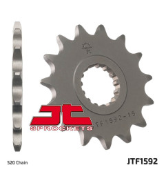 JT SPROCKETS steel front sprocket 520 pitch for YAMAHA YFM 700 RAPTOR 2WD, YFZ 450 2006-2020