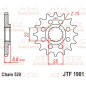 JT SPROCKETS steel front sprocket 520 pitch for KTM SX 250, HUSQVARNA TC 250, BETA RR 250 and GAS GAS EC 300 1983-2027