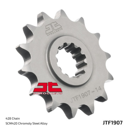 JT SPROCKETS Ritzel Stahl Teilung 428 für KTM SX 105, SX 85 und HUSQVARNA TC 85 2003-2020