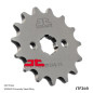 Pignon acier JT SPROCKETS pas 420 pour HONDA CRF 110, MONKEY, MSX 125, MTX 80 RF, XR 70, KAWASAKI KLX 110 et SUZUKI DRZ 110