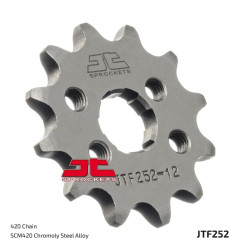 Piñón de acero JT SPROCKETS 14 dientes, paso 420 para HONDA CRF 80, XR 80 de 1979 a 2013