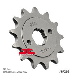 Piñón de acero JT SPROCKETS paso 520 para HONDA CR 125, MTX 200 RW, XL 250, XR 250 de 1979 a 1989
