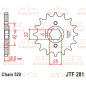 JT SPROCKETS Ritzel Stahl Teilung 520 für HONDA XL 500 S, XL 600, XL 600 LM PARIS DAKAR, XR 500, XR 600 1979-1990