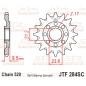 Piñón de acero JT SPROCKETS paso 520 para HONDA CR 250, CR 500, CRF 450 y HM CRE-F 450 X, CRM F 450 R SUPERMOTO, MOTARD 450 Piñón de acero JT SPROCKETS paso 520 para HONDA CR 250, CR 500, CRF 450 y HM CRE-F 450 X, CRM F 450 R SUPERMOTO, MOTARD 450