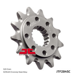 Piñón de acero JT SPROCKETS paso 520 para HONDA CR 250, CR 500, CRF 450 y HM CRE-F 450 X, CRM F 450 R SUPERMOTO, MOTARD 450