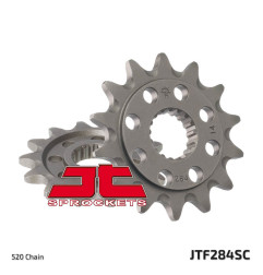 JT SPROCKETS Ritzel Stahl Teilung 520 für HONDA CR 250, CR 500, CRF 450 und HM CRE-F 450 X, CRM F 450 R SUPERMOTO, MOTARD 450