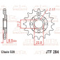 JT SPROCKETS Ritzel Stahl Teilung 520 für HONDA CR 250, CR 500, CRF 450 und HM CRE-F 450 X, CRM F 450 R SUPERMOTO, MOTARD 450