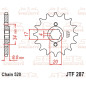 JT SPROCKETS steel front sprocket 520 pitch for HONDA CRF 230, XL 350, XR 350 1983-2010