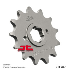 Piñón de acero JT SPROCKETS paso 520 para HONDA CRF 230, XL 350, XR 350 de 1983 a 2010