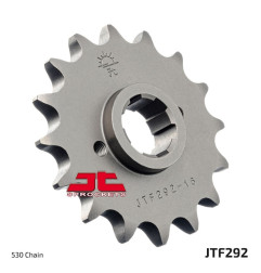 JT SPROCKETS steel front sprocket 16T, 530 pitch for HUSQVARNA FC 250, FC 350, KTM EXC 200, EXC 250 and BETA RR 400, RR 450