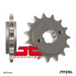 Piñón de acero JT SPROCKETS 15 dientes, paso 525 para HONDA CRF 450, GB 500 CLUBMAN de 1989 a 2010