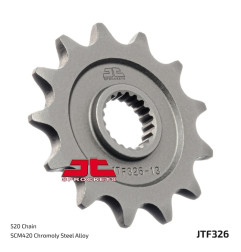 JT SPROCKETS steel front sprocket 520 pitch for HONDA CR 125 and HM CRE 125, CRE 125 SM 1987-2003