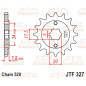 Pignon acier JT SPROCKETS pas 520 pour HONDA CRF 150, CRF 230, XL 125 VARADERO, HM CRF 230, CRF 230 MOTARD et KYMCO MXU 50