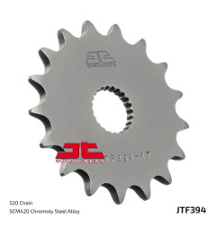 Piñón de acero JT SPROCKETS paso 520 para APRILIA RX 125, CAN-AM DS 450 y HM CRE 125 BAJA RR 2T de 1986 a 2015