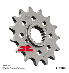 JT SPROCKETS Ritzel Stahl 15 Zähne, Teilung 520 für HUSQVARNA SMR 449, TC 449, TE 449, TE 449 I.E 2011-2014