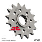 JT SPROCKETS Ritzel Stahl 15 Zähne, Teilung 520 für HUSQVARNA SMR 449, TC 449, TE 449, TE 449 I.E 2011-2014