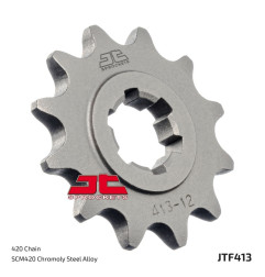 Piñón de salida de caja JT SPROCKETS para SUZUKI RM 80, RMX 50, SMX 50, TS 50 XA, TS 50 XK de 1984 a 2001