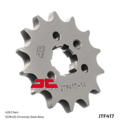 JT SPROCKETS Ritzel Stahl Teilung 428 für KAWASAKI KDX 125 SR, KMX 125, KMX 200 1986-2002