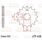 Pignon acier JT SPROCKETS 14 dents, pas 525 pour SUZUKI TS 250 de 1971 à 1978 Pignon acier JT SPROCKETS 14 dents, pas 525 pour SUZUKI TS 250 de 1971 à 1978
